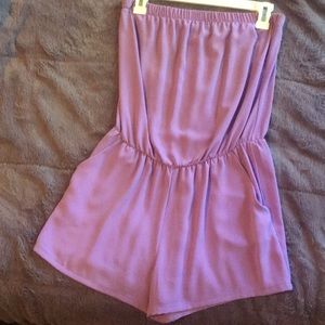 Purple romper